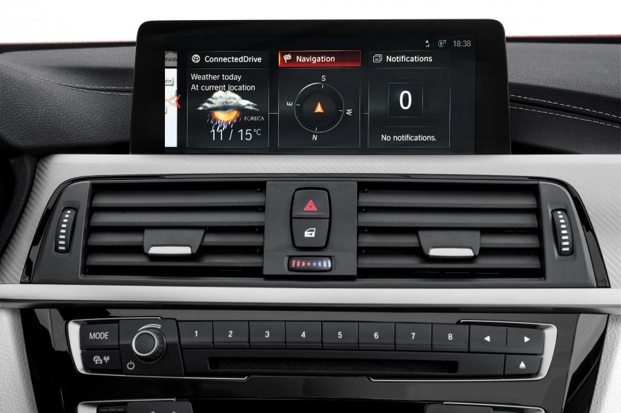 Детали интерьера BMW 440i Gran Coupe M Sport 2017 года  (WW) (фото 26 из 29)